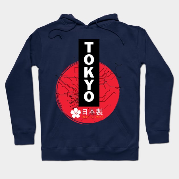 tokyo Hoodie by j__e